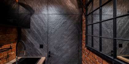 Fornir kamienny Ocean Black
