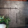 Ściana z forniru kamiennego Silver Grey